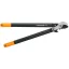 Škarje za obrezovanje Fiskars PowerGear™ s plastičnimi zobniki, vrtljivim nožem (L) L77