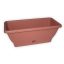 Balkonska škatla, terakota s širokim dnom 40 cm