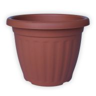 Plastični lonci, rebrasta terakota 40 cm