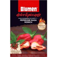   Naga morich pepperoni - zelo pekoče cvetlice (približno 10-20 semen)