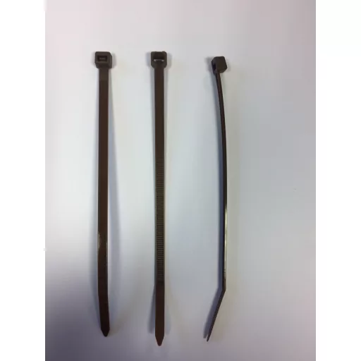 Zapenjalna mreža Bridfix 14 cm rjava 50 kosov/paket
