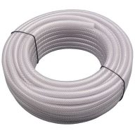 Cev, prozorna, podložena s tkanino 19 mm 3/4" 25 m