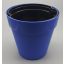 Okrasni lonec modre barve 21