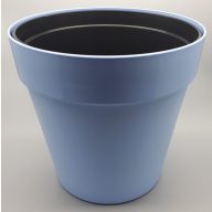 Okrasni lonec svetlo modre barve 21