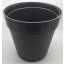 Okrasni lonec antracit 28