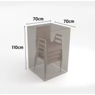   Prevleka za vrtno pohištvo za zložljive stole Covertop 70x70x110 cm
