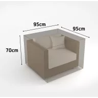   Prevleka za vrtno pohištvo za vrtni fotelj Covertop 95x95x70 cm