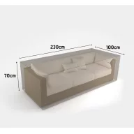   Prevleka za vrtno pohištvo za trisedežni vrtni kavč Covertop 230x100x70 cm
