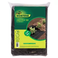 Geotekstil črne barve GEOTEX 50g/m2, 3,2x5