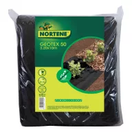Geotekstil črne barve GEOTEX 50g/m2, 3,2x10m