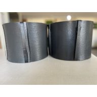   Reciklirani posteljni robovi Etik Bordura temno siva 0,15x10m