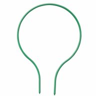 Ukrivljena opora za rastline Plast Arc zelena 42 cm