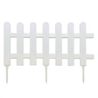   Posteljna ograja classic plastic white Kmetija Border 0,4x0,79m