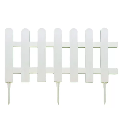 Posteljna ograja classic plastic white Kmetija Border 0,4x0,79m