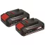 Einhell baterija (2 kosa) PXC - 2,5Ah PXC-Twinpack