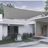 SUNNET KIT ■ tkano sončno jadro sive barve 3,6 x 3,6 m