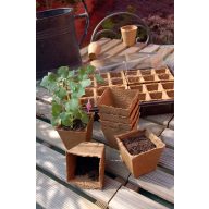 Šotni lončki Growing pots 8x8 cm 12 kosov