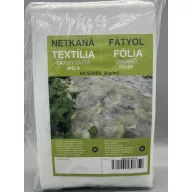 Bela netkana vrtna folija 3,2 x 10 m 30 g/m2