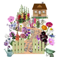   Vadvirágom avtohtona madžarska mešanica cvetličnih semen Mamjin vrt 5 g