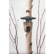 Ptičja krmilnica FEEDR plastična, siva