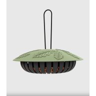   Ptičja krmilnica MILA 98 % reciklirana, za arašide, zelena/črna