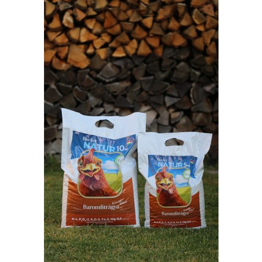 BIO-Fer Natur granulált baromfitrágya 4-2-3+6Ca 10 kg