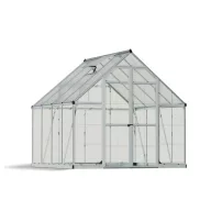   Polikarbonát üvegház Palram-Canopia BALANCE-ezüst 8x8 (2,44x2,44 m)