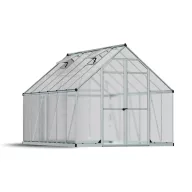   Polikarbonát üvegház Palram-Canopia ESSENCE-ezüst 8x12 (2,44x3,66 m)