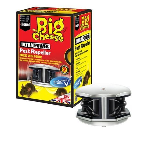 Ultrazvočni alarm za miši in podgane Ultra power The Big Cheese