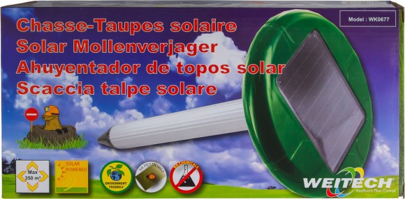 Molecular alarm with solar panels 350 m2 Weitech