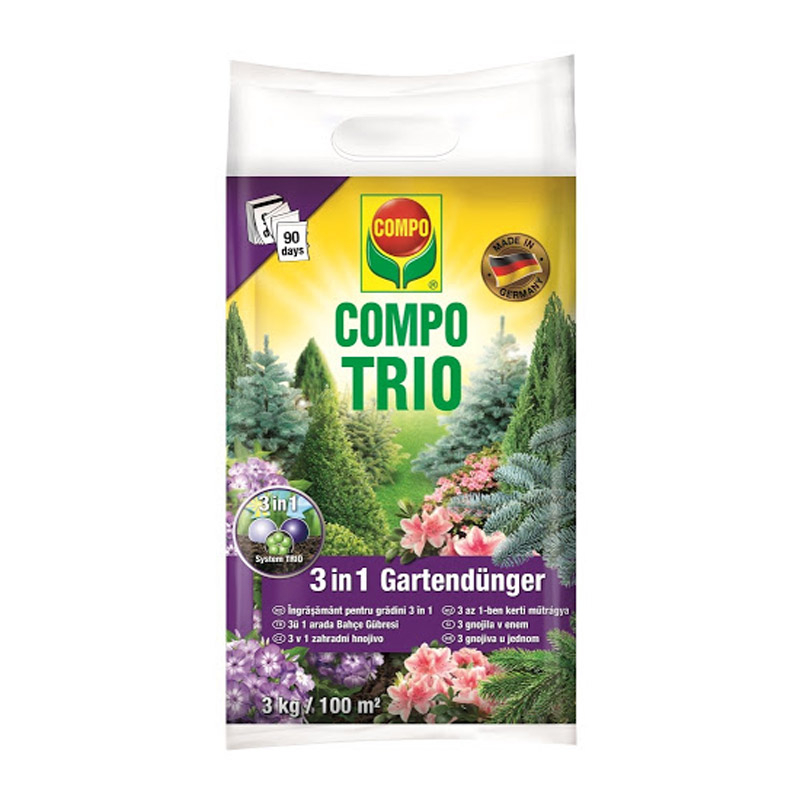 Compo Trio Krma za bor in češnje 3 kg