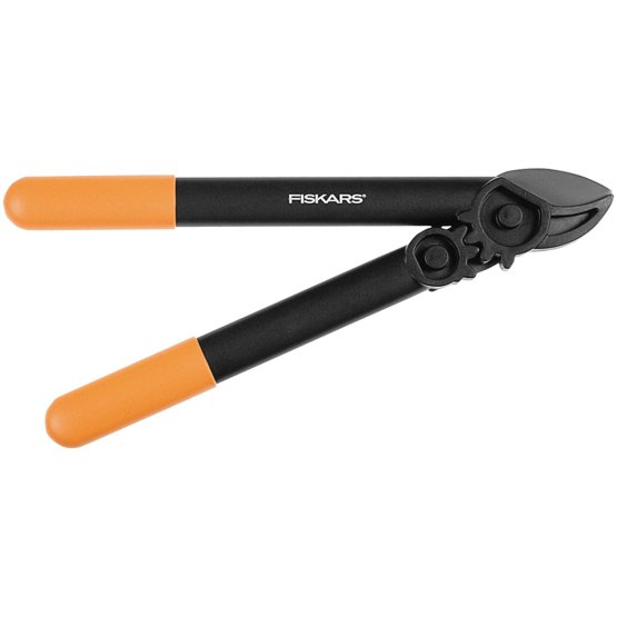 Škarje za obrezovanje Fiskars PowerGear™ s plastičnimi zobniki, vrtljivim nožem (S) L31