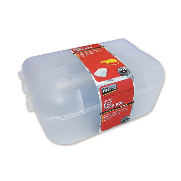 Rat trap lockable, boxed Easy-set Pest-stop