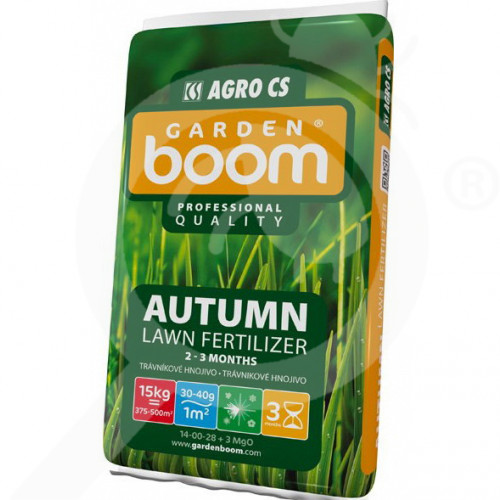 Garden Boom Jesen Jesenski travniški gnoj 14-00-28+3 Mg 2-3 mesece 15 kg