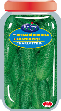 Kumare (konzervirane) Charlotte F1 50 zrn