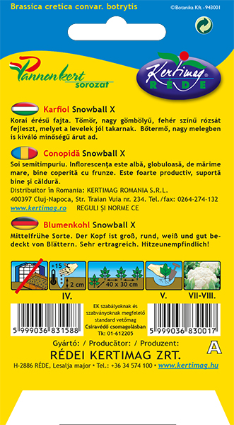 Cvetača Snežna kepa X 1 g