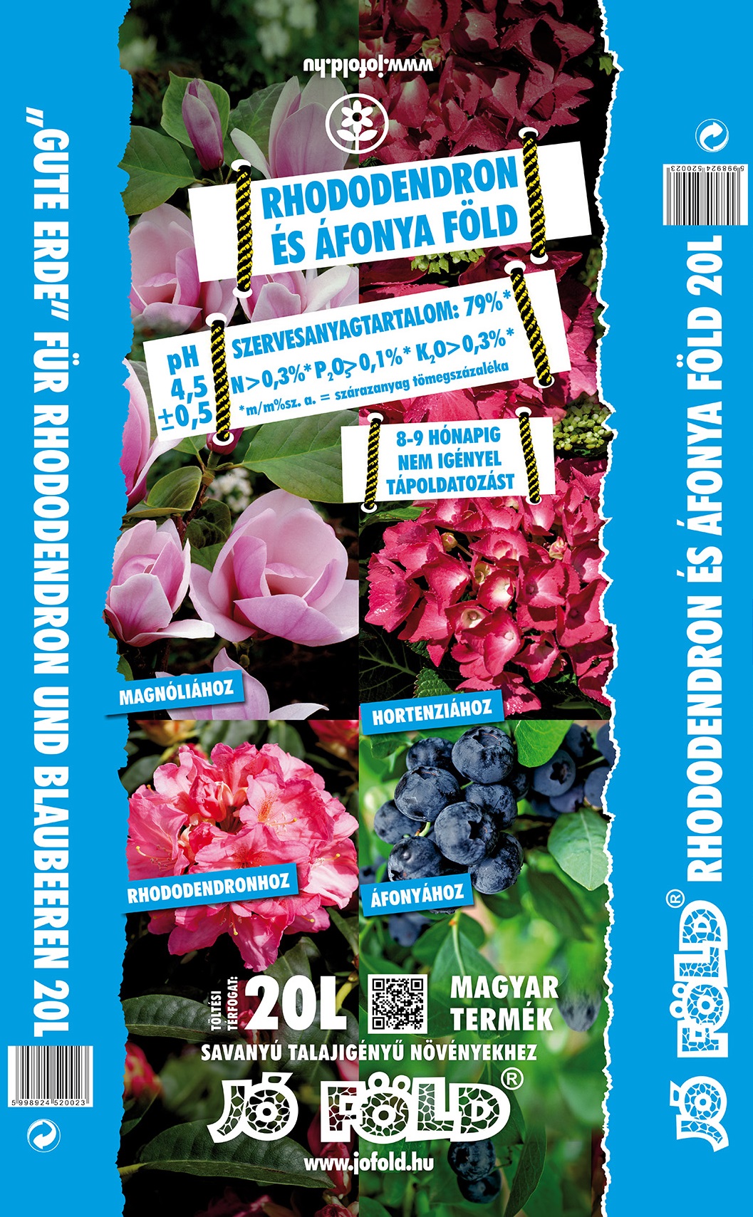 Gnojilo za lončnice Dobro zeleno rododendron in brusnica 20 l