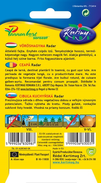 Čebula Radar (prezimovanje) 1 g