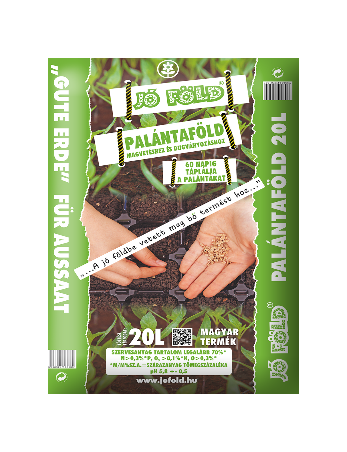 Zemlja za semena in sadike Dobra zemlja 20 l