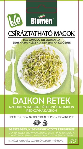Kaličasta semena BIO Daikon redkev Cvetovi 30 g