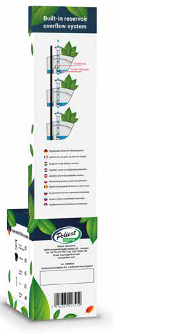 Zelena stenska baterija, komplet 5 baterij za DIY srednje velike zasaditve