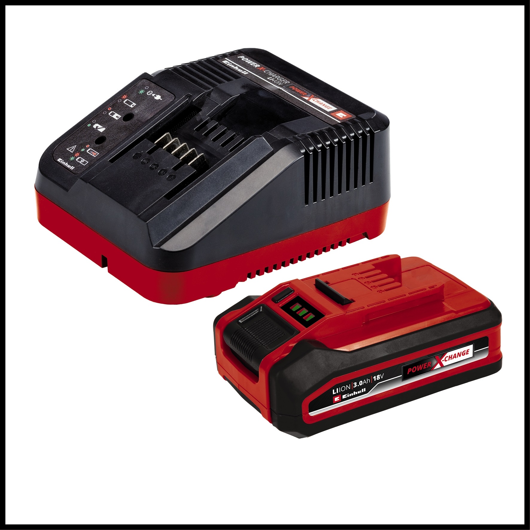 Einhell Cordless Pruning and Hedge Trimmer GE-HC 18 Li T Kit (1x3,0Ah)
