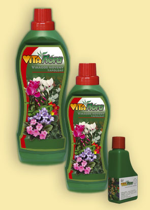 Vitaflor hranilna raztopina Cvetoča rastlina 1 l