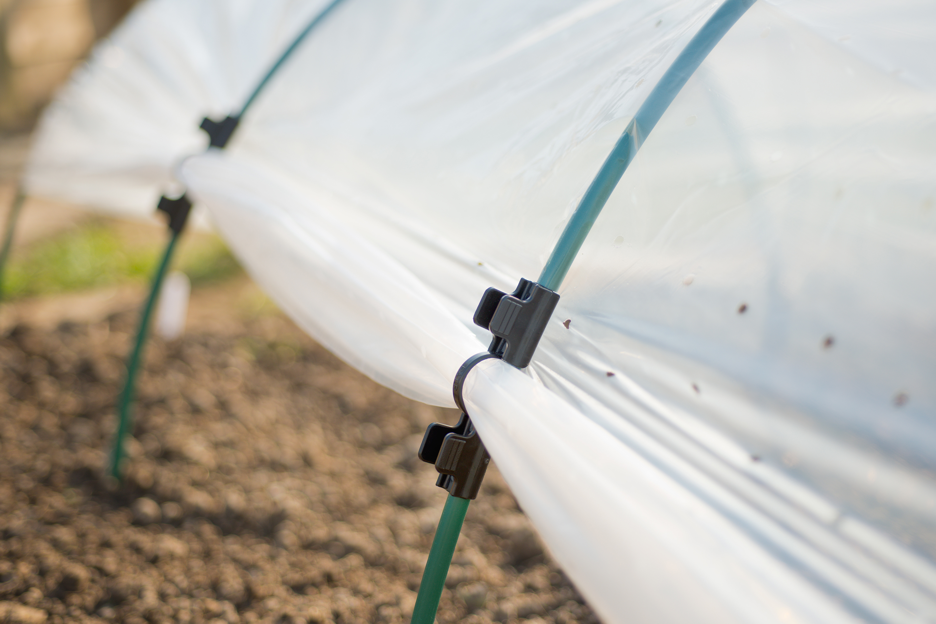 Tunnel foil fixing diameter 11mm set of 6 pieces