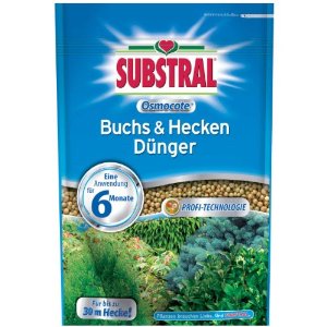 Substral Osmocote dolgotrajno gnojilo za buksuse, borovce in žive meje 0,75 kg