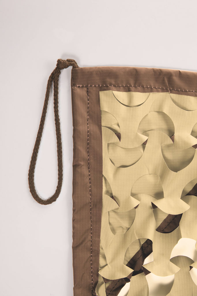 Zložljiva mreža za senčila "Sahara" svetlo/temno rjava 2,4x3 m