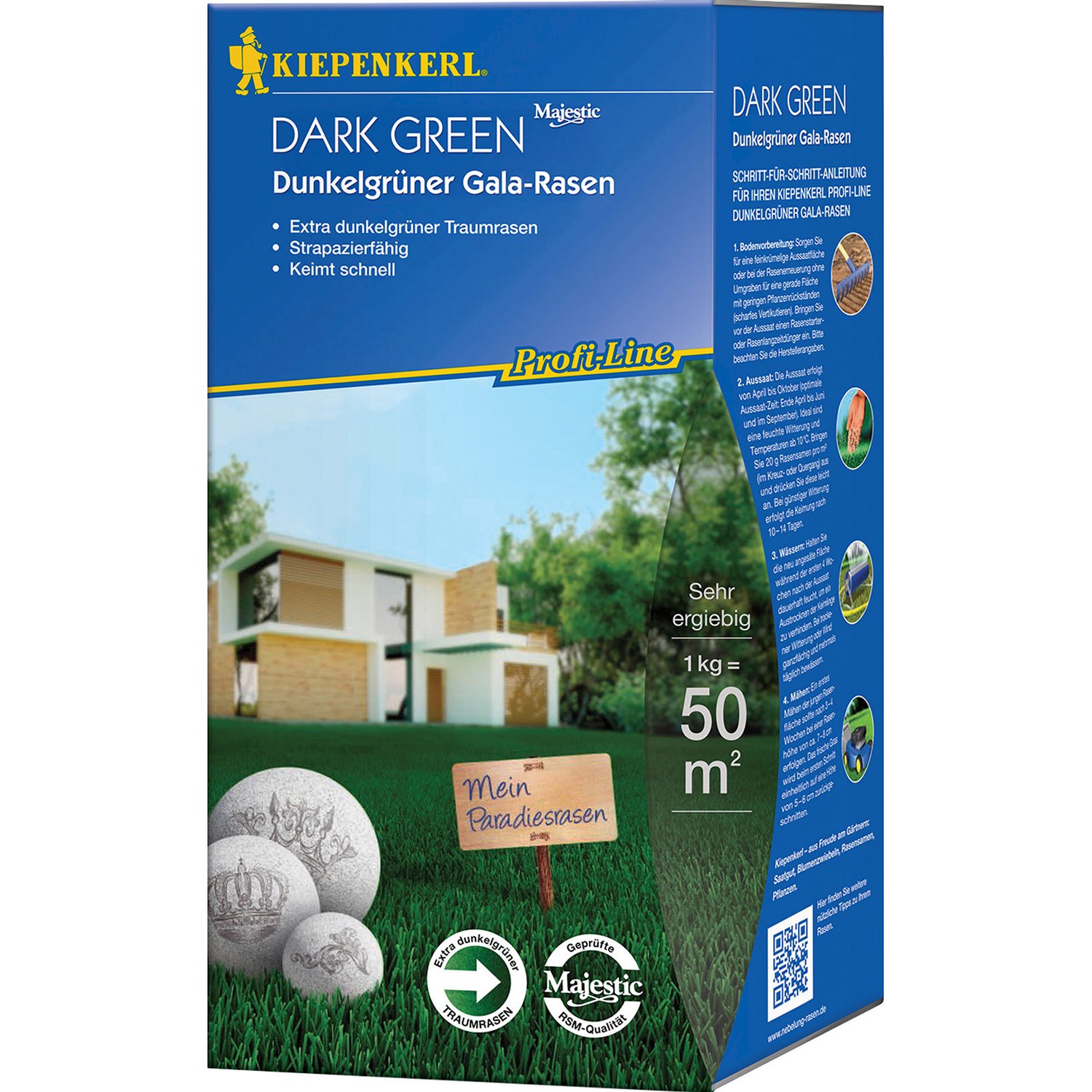 Grass seed Profi-Line Dark Green Kiepenkerl 1 kg