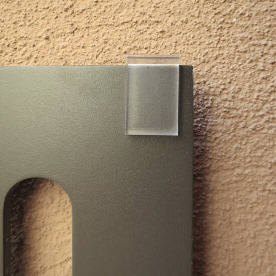 WALLFIX accessory for wall fixing of panels