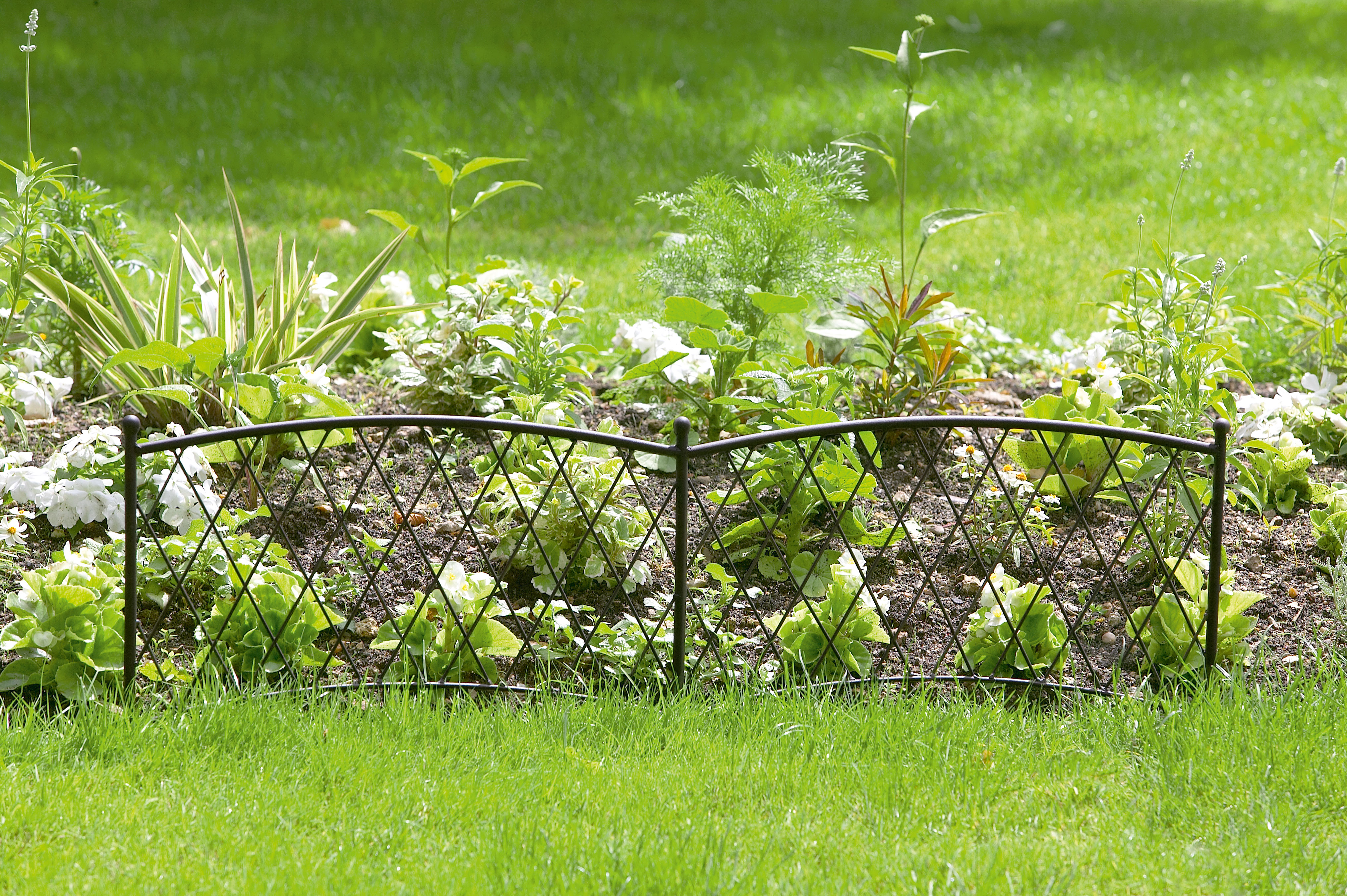 Bed edging Classic Metal Border 0,4x1 m