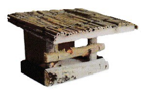 Ptičja hišica 22x19x25 cm